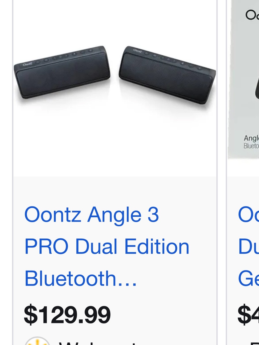 Oontz Ultra Dual Edition Bluetooth Speaker